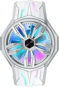 Resim Pepisky S1-3030 Yarı İletken Cep Telefonu Soğutucu RGB Cep Telefonu Radyatörü Mini Akıllı Telefon Soğutma Fanı Oyun için Düşük Gürültü Film Canlı Akış Vlog Desteği 68-93mm Geniş Telefonlar 