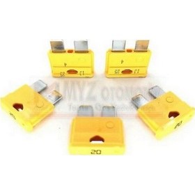 Resim Parcafix Bıcak Sıgorta 20 Amper Mını Unıversal 