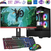 Resim i7 13700F 16GB DDR4 1TB m2 8GB RTX4060 27\ 180Hz Monitörlü Oyun Bilgisayarı 