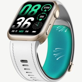 Resim Spovan Electro Air 2 Hava Basınçlı Tansiyon Şeker EKG Sesli Görüşme Türkçe Akıllı Saat - Siyah 