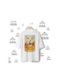 Resim Dreamers Serisi No:1 T-shirt - Beyaz 