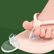 Resim 1 Çift Silikon Ayırıcı, Yumuşak ve Rahat, Kaymaz, Darbe Emici, Erkekler ve Kadınlar İçin 