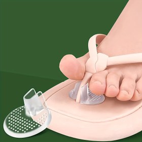 Resim 1 Çift Silikon Ayırıcı, Yumuşak ve Rahat, Kaymaz, Darbe Emici, Erkekler ve Kadınlar İçin 