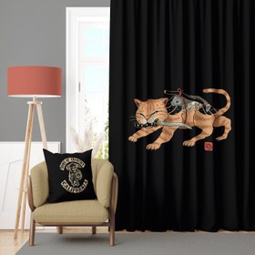 Resim Fierce Catana - Kedili Perde 