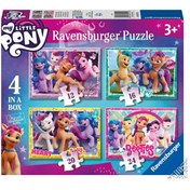 Resim Ravensburger 12/16/20/24 Parça My Little Pony 4 in Box Puzzle 031214 