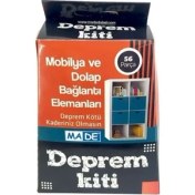 Resim Kendi Markanız Mobilya ve Dolap Bağlantı Elemanları Deprem Kiti 