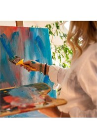 Resim Nova Color Akrilik Boya 500 G 10 Renk 1 Paket 