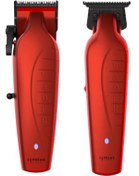 Resim Supreme Trimmer Muhteşem Ikili Set Vader Profesyonel Kablosuz Saç Sakal Kesim Çizim Tıraş Makinesi 