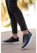 Resim Siyah-beyaz Sneaker Spor Ayakkabı Beyaz - Siyah 