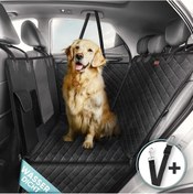 Resim HELDENWERK Köpek Araba Koltuğu Örtüsü, Su Geçirmez, Çizilmez, Evrensel Uyum 