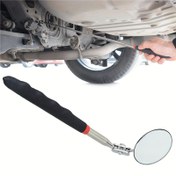 Resim Black Car Alt Gövde Muayene Aynası ve Manyetik Toplama Aracı - Otomotiv Tamiri için Taşınabilir Katlanabilir Tasarım ile Esnek Uzaktan Kumanda Kuyruğu, Mekanik Bakım, Zor Ulaşılabilen Alanlar, Otomotiv Tamir Aracı | Esnek Tutma Tasarımı | Dayanıklı Araç 