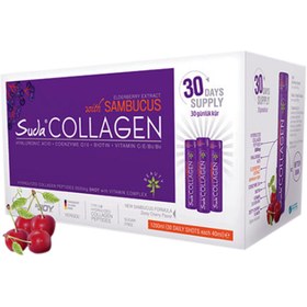 Resim Suda Collagen Sambucus Vişne Aromalı 30 Shot 