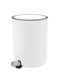 Resim Primanova Lenox 5 Lt Pedallı Beyaz Çöp Kovası Beyaz 