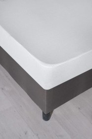 Resim Alez Pamuklu Fitted Yatak Koruyucu 100 200 Cm Aa 