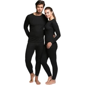 Resim Thermoform Tf Active Yetişkin Termal Set Unisex Termal İçlik Takım HZT4008 Siyah 