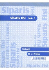 Resim Sipariş Fişi Otokopili 50X2 Nüsha12 Li Paket Armat-Özkan 