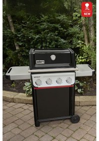 Resim Weber Spirit 2025 Gazlı Barbekü&Mangal E-410 Siyah 
