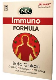 Resim NBL_Immuno Formula Beta Glukan 30 Tablet 