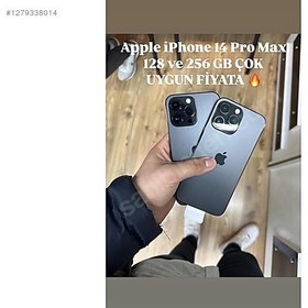 Resim Apple iPhone 14 Pro Max İkinci El YD | 128 GB | Siyah 
