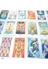 Resim Aleister Crowley Thoth Tarot Deck Taros Kartı 