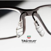 Resim Tag Heuer Gözlük Burunluğu 2 Çift / Tagheuer Mini Gözlük Plaketi 