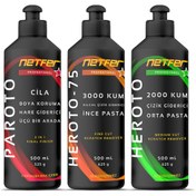 Resim Netfer 3'lü Ince Orta Pasta Cila Set - 3x500 ml 