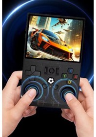 Resim Açık Kaynak Sistemli R36pro Oyun Konsolu Renkli 