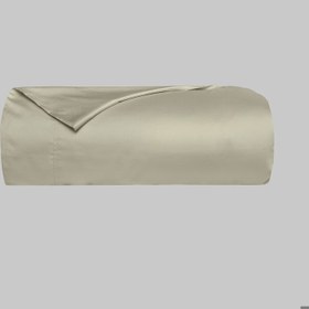 Resim Sarev Monochrome Saten Tekli Nevresim Tek Kişilik Natural Beige 