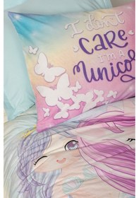 Resim Cotton Box Junior Tek Kişilik Nevresim Takımı Sirena Mint 