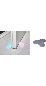 Resim 3 Kademeli Silikon Kapı Stoperi 4'lü Set 