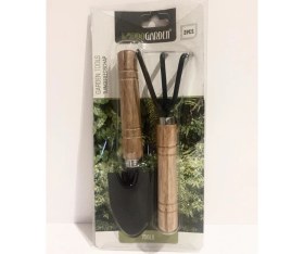 Resim Progarden Mini Ahşap Bahçe Alet Seti 