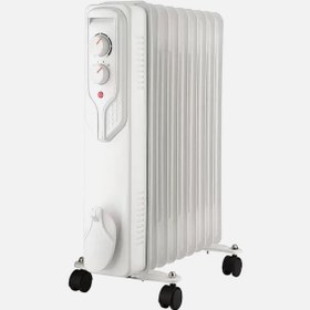 Resim Voltomat Termostatlı 2000 W 9 Dilim Yağlı Radyatör Beyaz 