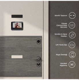 Resim Bilicra Eagle Akıllı Görüntülü Kapı Zili 