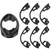 Resim Pinarello Most F8 F10 F12 Yol Bisikleti Gidon Ara Parçası Takımı - Siyah Plastik Ve Alaşım, Hafif Yedek. 