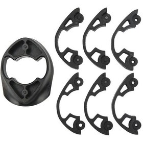 Resim Pinarello Most F8 F10 F12 Yol Bisikleti Gidon Ara Parçası Takımı - Siyah Plastik Ve Alaşım, Hafif Yedek. 