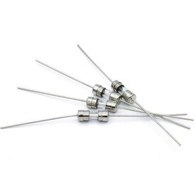 Resim T0.5A 3.6*10mm 250V Çift Pin Hızlı Darbe Cam Sigorta x 1 Adet (r 