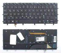 Resim Dell Inspiron 13 7000 Uyumlu Notebook Klavyesi - Siyah - TR - Backlit 