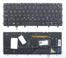 Resim Dell Inspiron 13 7000 Uyumlu Notebook Klavyesi - Siyah - TR - Backlit 