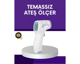 Resim Motto Ticaret Temassız Ateş Ölçer Dijital Kızılötesi Termometre Hızlı Ölçüm 