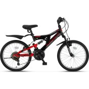 Resim Ümit Blackmount 20 Jant Çift Amortisörlü Çocuk Bisikleti 2030 (120-140 cm Arası Boy) 
