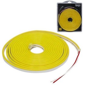 Resim Powermaster 12Volt 5Metre 6X12Mm Sarı Neon Led Şerit 