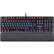 Resim Gamepower Ogre Rainbow 60M Red Switch Türkçe Q USB Mekanik Gaming Klavye 