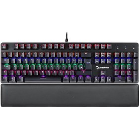 Resim Gamepower Ogre Rainbow 60M Red Switch Türkçe Q USB Mekanik Gaming Klavye 