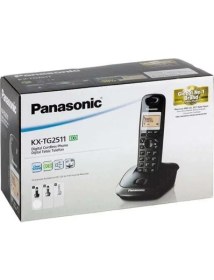 Resim Panasonic KX-TG2511 Siyah Dect Telsiz Telefon 