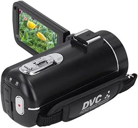 Resim Akozon Dijital Video Kamera, Kamera Renkli Dokunmatik Ekran 18x Zoom PC Kayıt Fotoğrafçılık Taşınabilir DV 4 K Ultra HD WIFI 3 Inç 