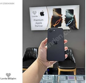 Resim Apple iPhone 16e İkinci El TR | 256 GB | Siyah 