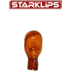 Resim Ampul Dipsiz T15 12V 16W Sarı Wolfram 2 Adet 