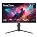 Resim Rampage Ripper RM27F240Q 27" 240Hz 1MS Fast IPS QHD FreeSync RGB Pivot Flat Oyuncu Monitörü 