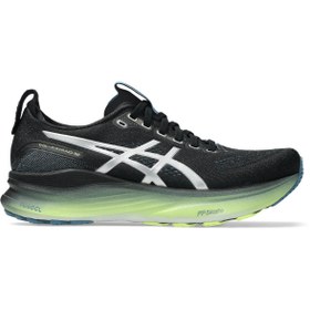 Resim Asics GEL-KAYANO 32 LUXE Kadın Siyah Yeşil Koşu Ayakkabısı 1012B904-001 
