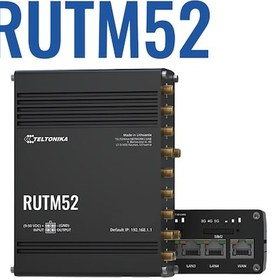 Resim Teltonika Te-rutm52 Endüstriyel 5g Router 